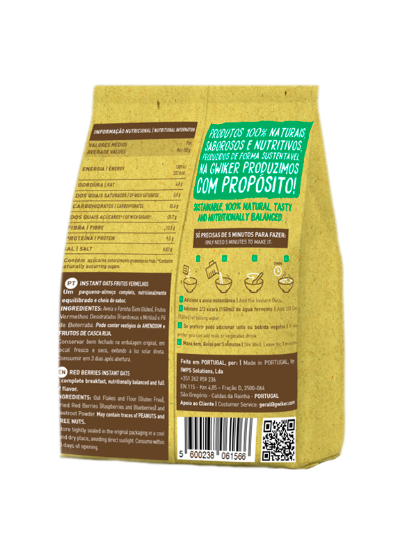 Instant Oats 300g - Pear & Ginger