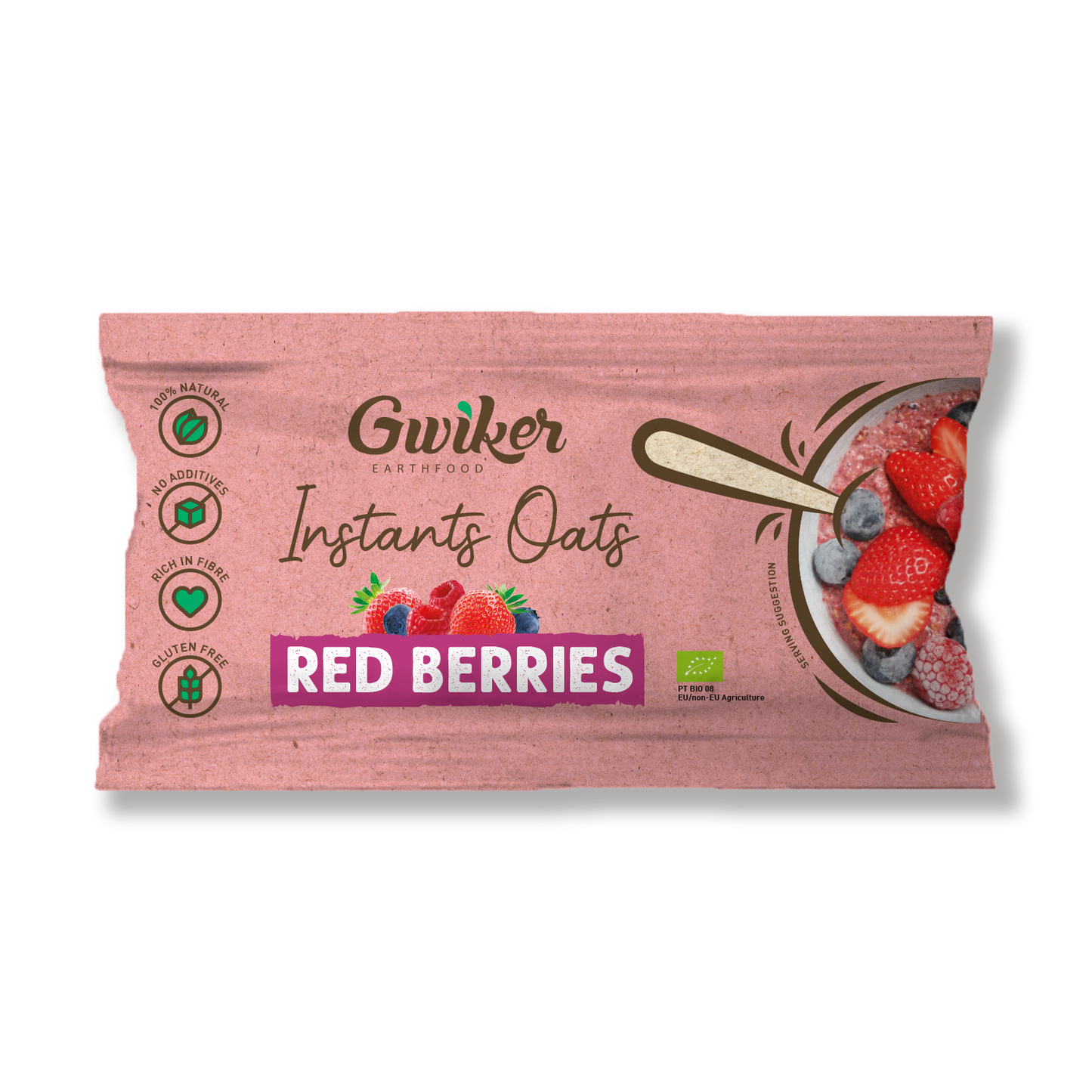 Instant Oats 55g - Red Berries