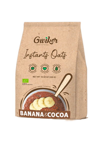 Instant Oats 300g - Banana & Cocoa