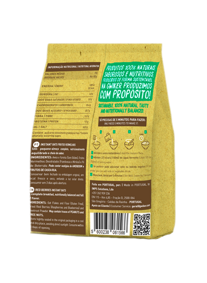 Instant Oats 300g - Pear & Ginger