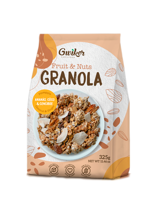 Pineapple, Coconut &amp; Ginger Granola