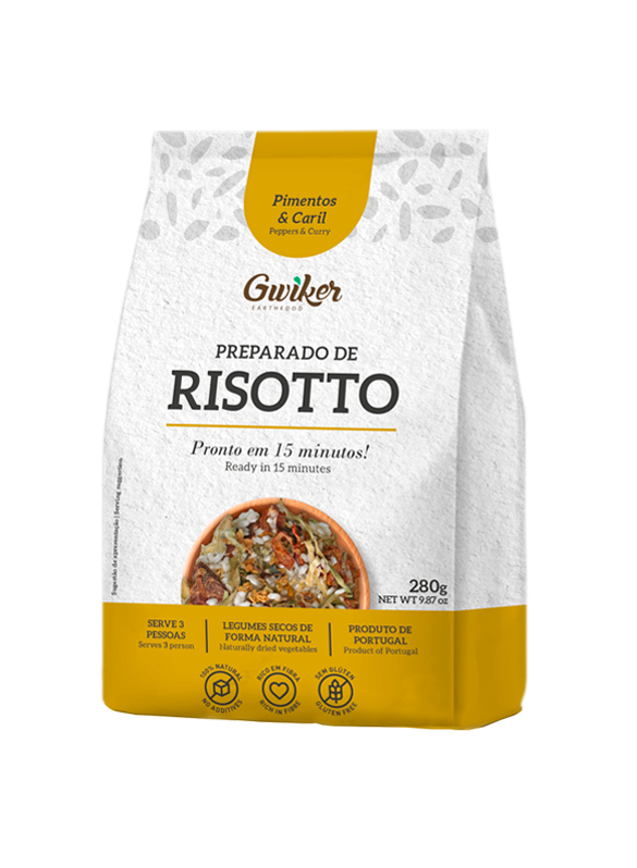 Risotto Pimentos & Caril