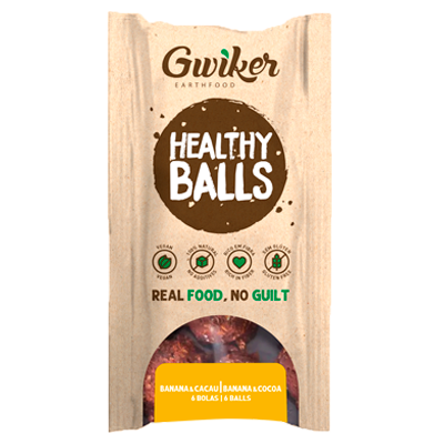 Healthy Balls Banana &amp; Cocoa - 40g x 24