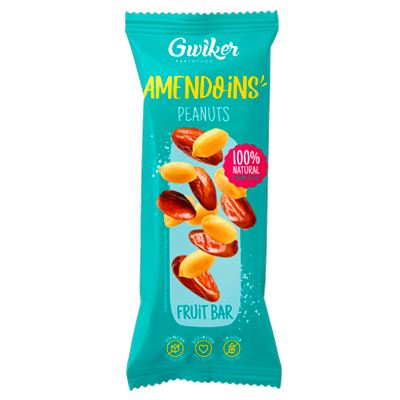 Fruit Bar Amendoins - 35g (30 unidades)