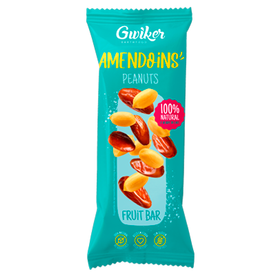 Fruit Bar Peanuts - 35g (30 units)