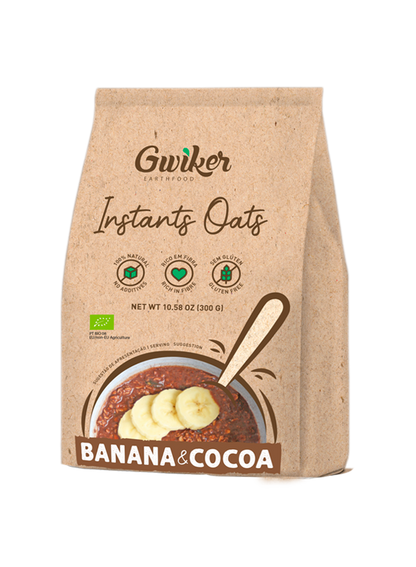 Instant Oats 300g - Banana &amp; Cocoa