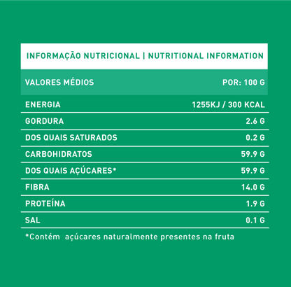 Pêra Rocha Desidratada - Textura Suave