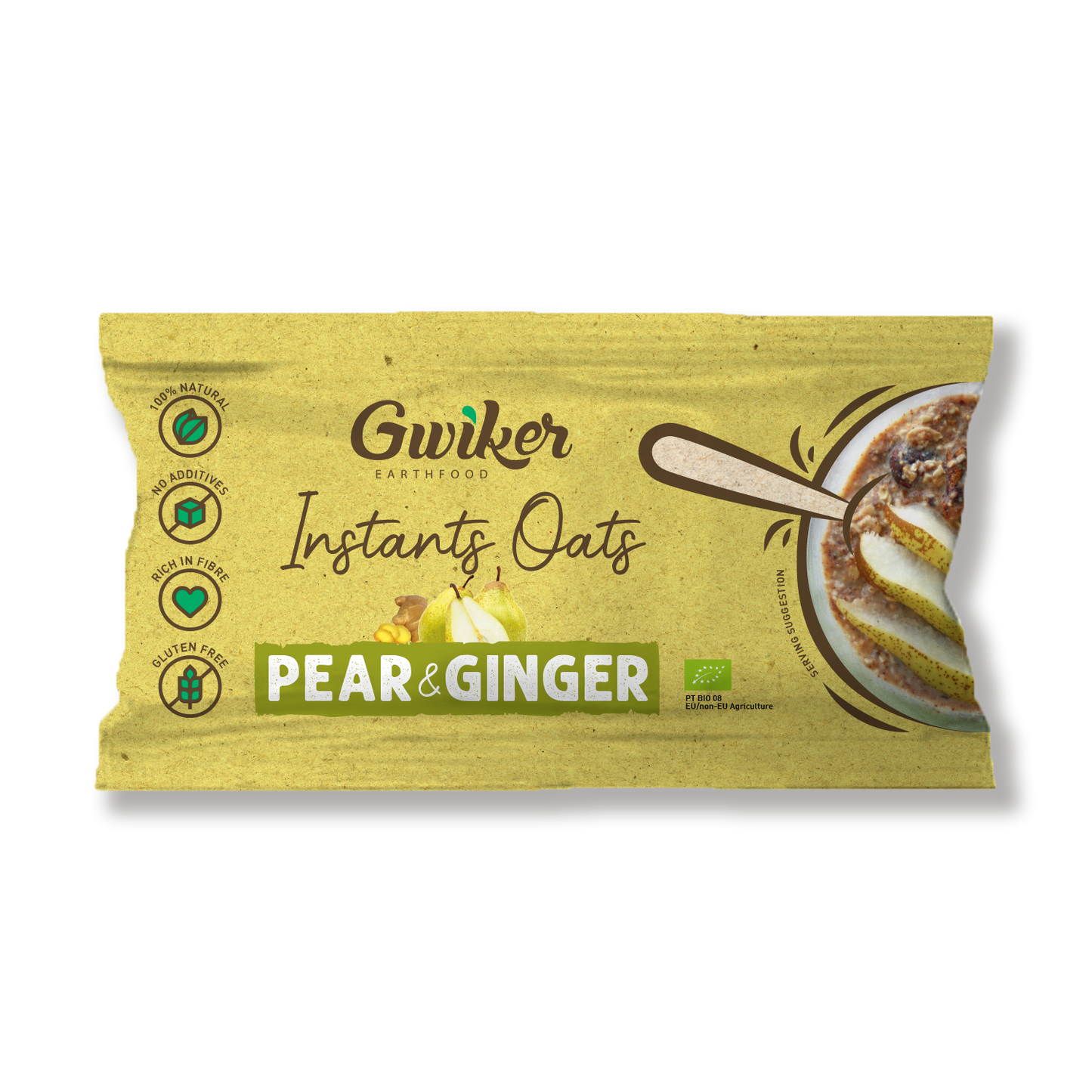 Instant Oats 55g - Pear & Ginger
