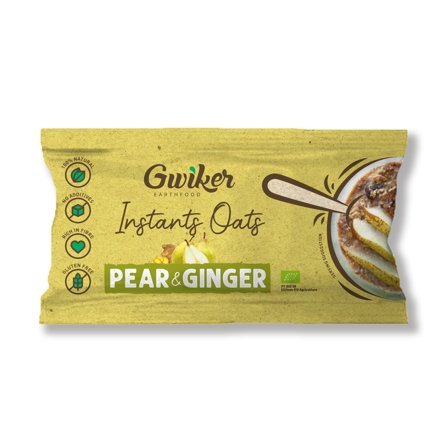 Instant Oats 55g - Pear &amp; Ginger
