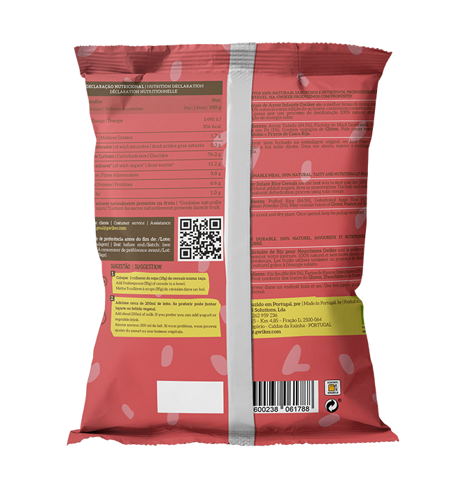 Organic Rice Cereals for Kids - Apple &amp; Cinnamon