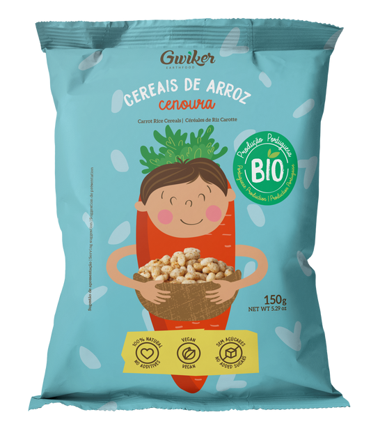 Organic Baby Rice Cereals - Carrot