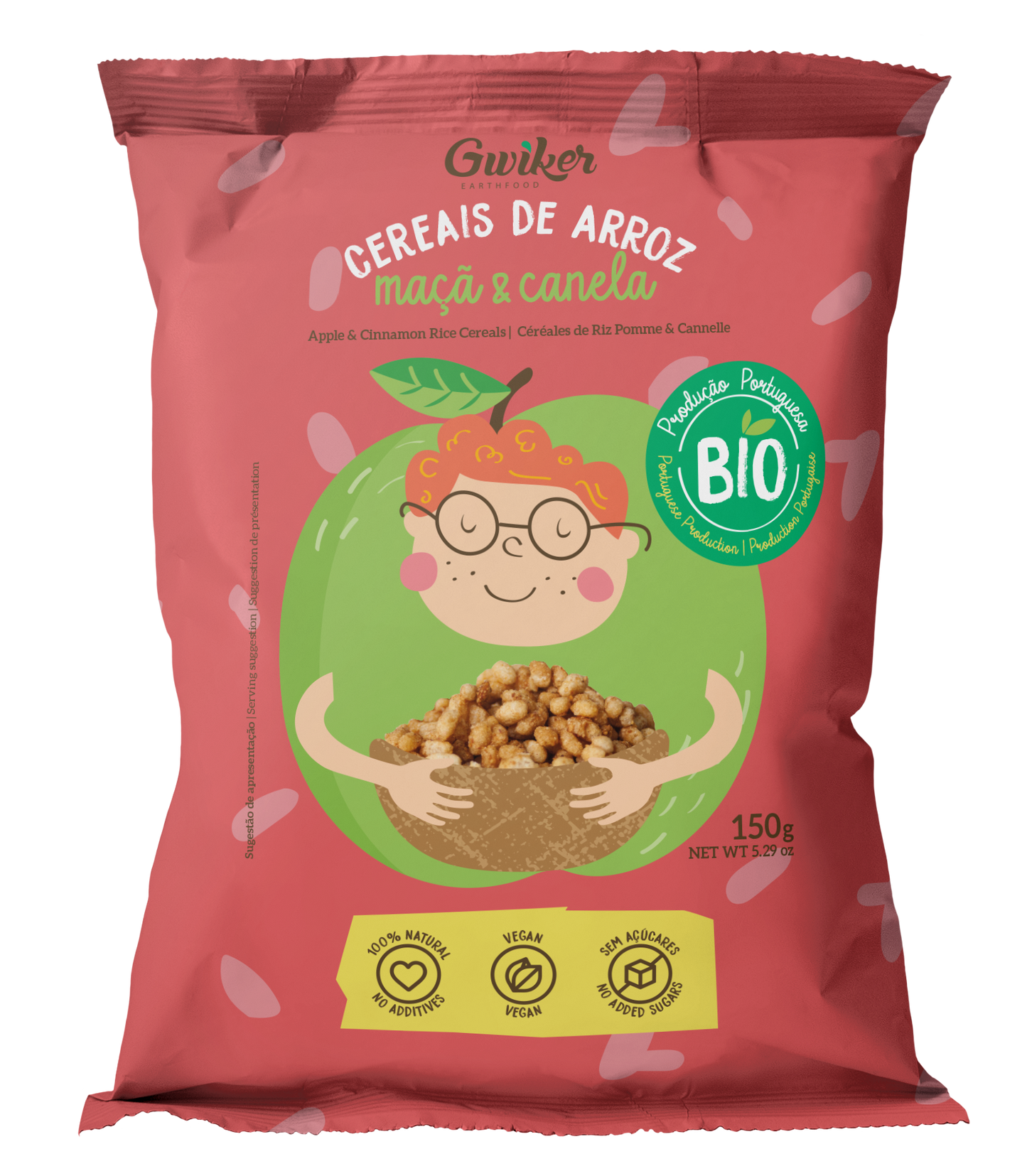 Organic Rice Cereals for Kids - Apple &amp; Cinnamon