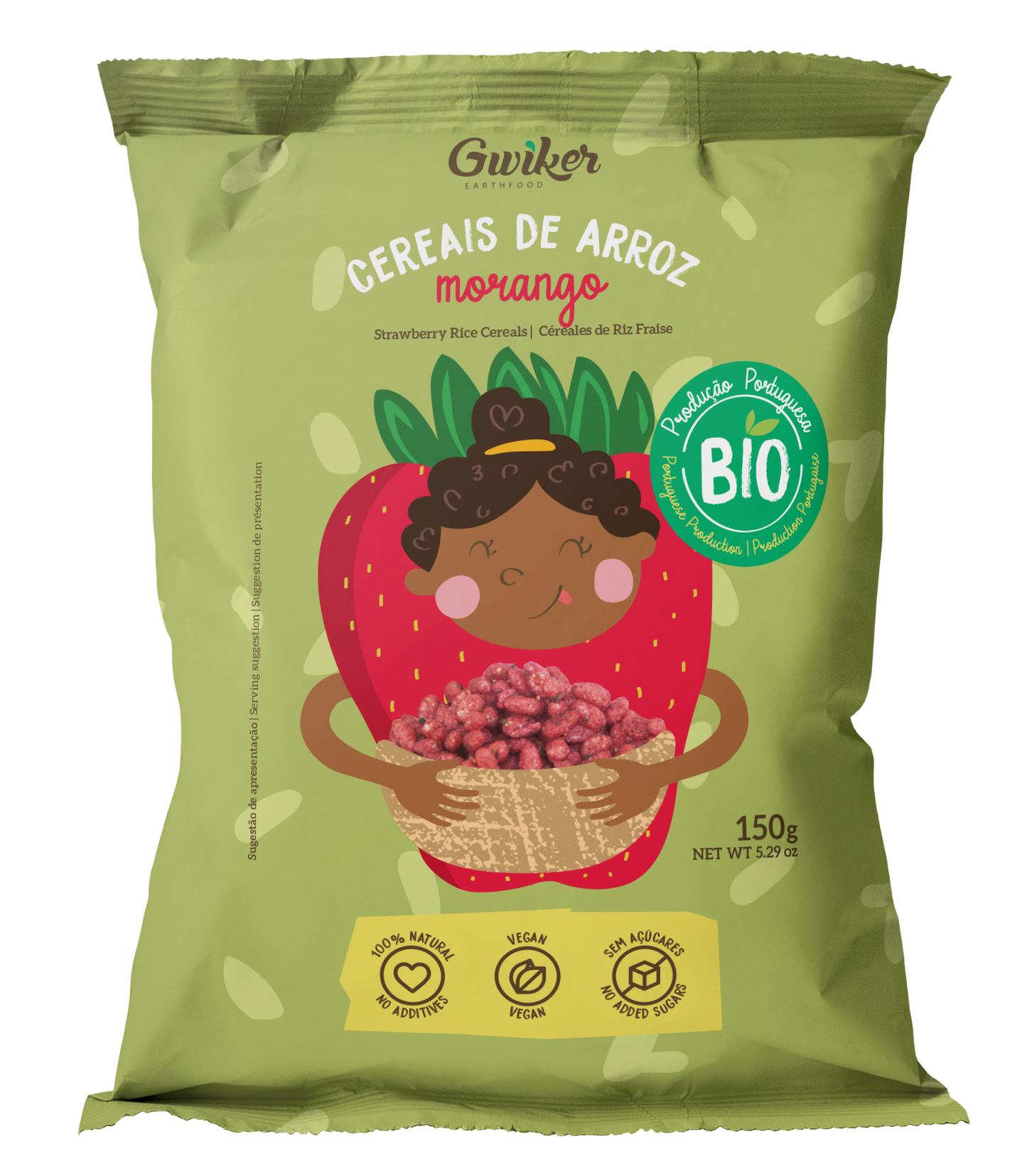 Organic Baby Rice Cereals - Strawberry
