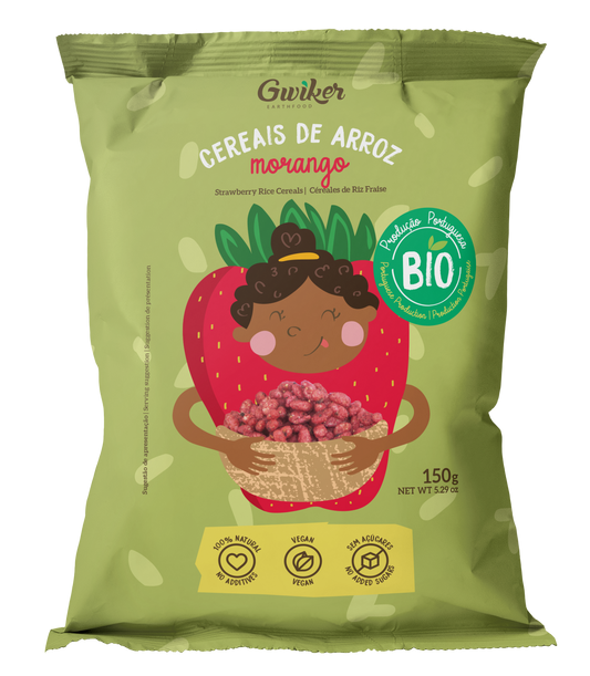 Organic Baby Rice Cereals - Strawberry